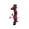 Fierce Brown Horse Mascot Costume