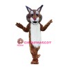 Superb Friendly Bobcat Mascot Costume