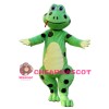 Wild Green Frog Mascot Costume