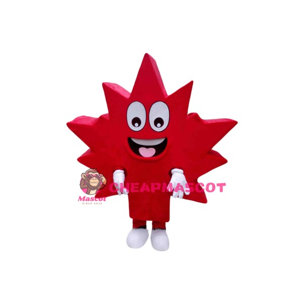 Superb Maple Leaf Mascot Costume