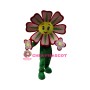 Red Flower Mascot Costume