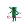 Green Bamboo Mascot Costume