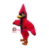 Superb Red Jay Mascot Costume