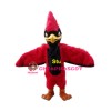 Superb Red Jay Mascot Costume