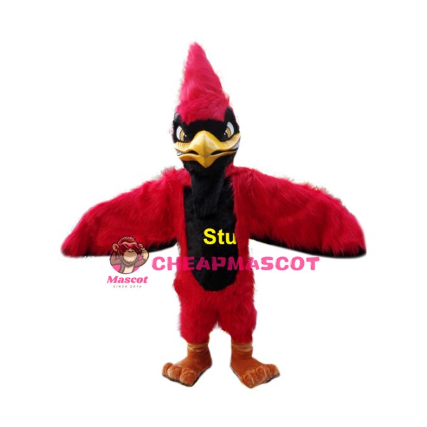 Superb Red Jay Mascot Costume