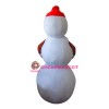 Superb Christmas Snowman Mascot Costume