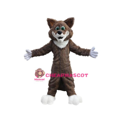 Superb Friendly Fox Mascot Costume
