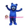 Blue Fierce Bear Mascot Costume