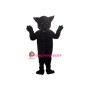 Superb Black Leopard Mascot Costume