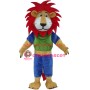 Affordable Colorful Lion Mascot Costume