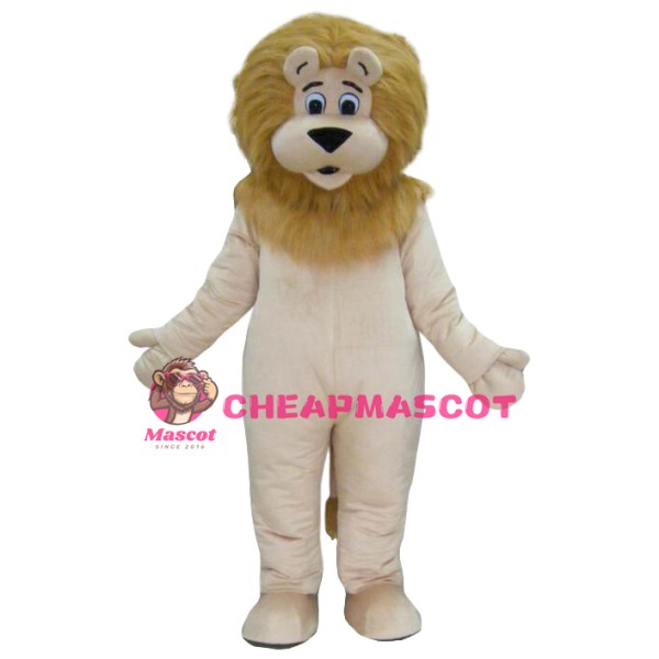 Superb Deluxe Lion Mascot Costume
