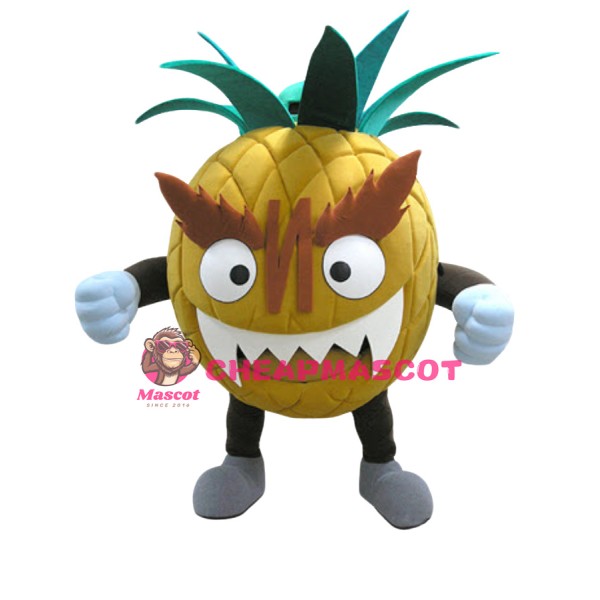 Fierce Pineapple Mascot Costume