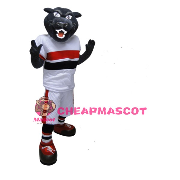 Power Sport Black Panther Mascot Costume