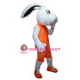 Sport White Bunny Mascot Costume