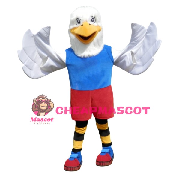 Superb College Eagle Mascot Costume