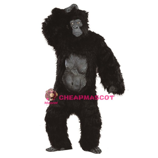 Black Gorilla Mascot Costume