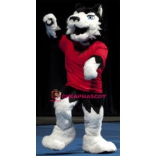 Superb College Wolf Mascot Costume