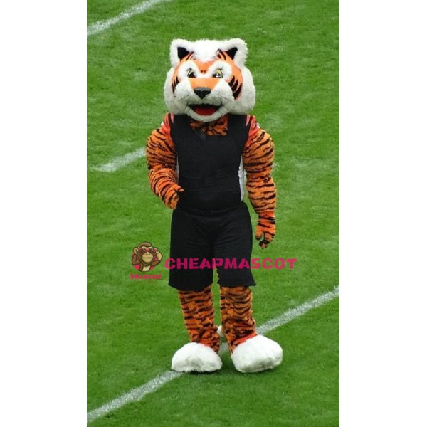 Superb Sport Bengal Tiger Mascot Costume