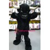 Superb Black Bull Mascot Costume