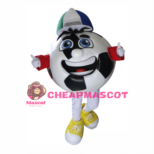 Soccer Ball Mascot Costume