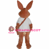 Superb Brown Rabbit Mascot Costume