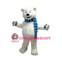 Superb Lightweight Polar Bear Mascot Costume