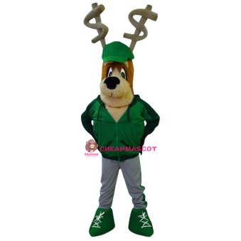 Funny Buck Mascot Costume