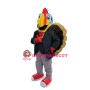 Handsome Turkey Mascot Costume
