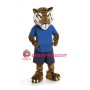 Superb Sport Tiger Mascot Costume