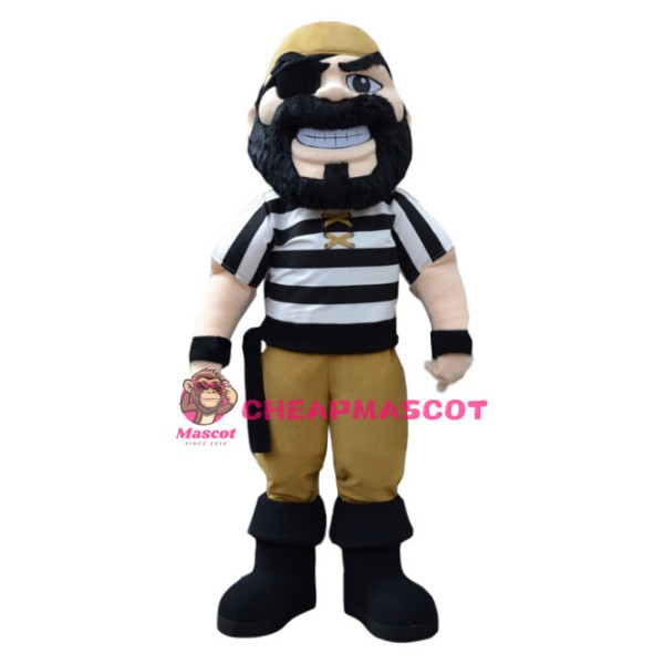 Superb Pirate Mascot Costume