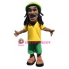 Passionate Football Man Mascot Costume