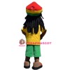 Passionate Football Man Mascot Costume