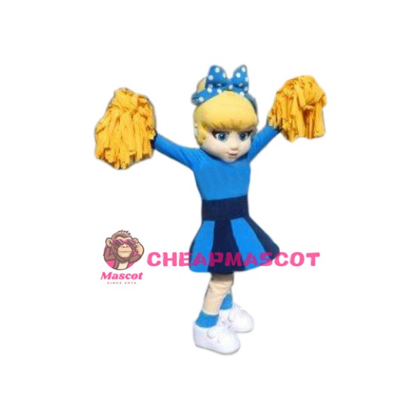 Superb Cheerleader Mascot Costume