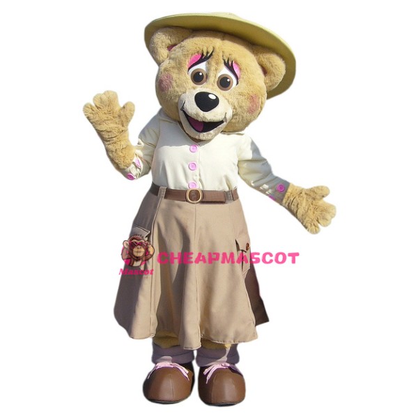 Beautiful Bear Mascot Costume