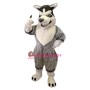Fierce Wild Wolf Mascot Costume
