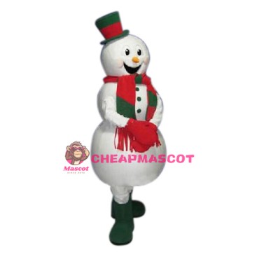 Affordable Christmas Snowman Mascot Costume