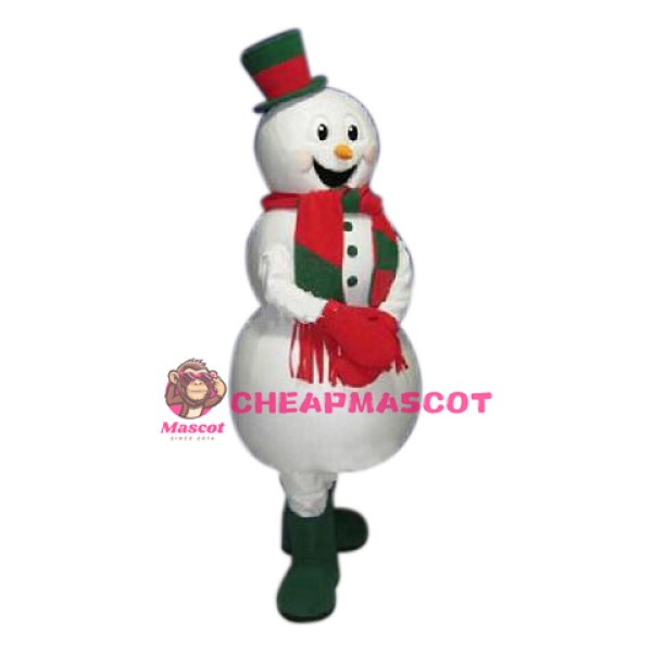 Affordable Christmas Snowman Mascot Costume
