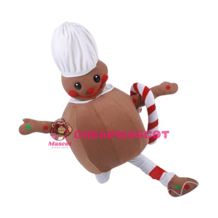 Affordable Gingerbread Mascot Costume