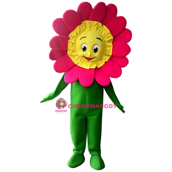 Affordable Flower Mascot Costume