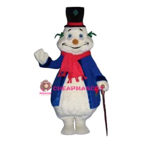 Funny Snowman Mascot Costume