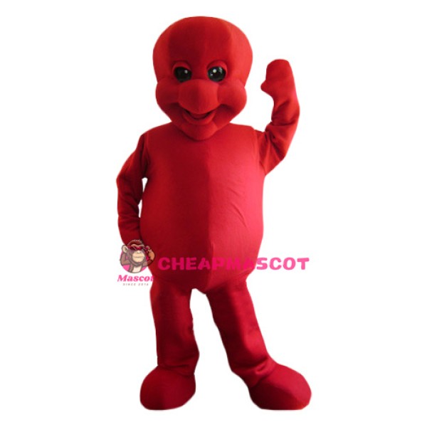 Red Alien Mascot Costume