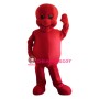 Red Alien Mascot Costume
