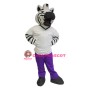 Superb Cute Zebra Mascot Costume