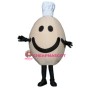 Chef Egg Mascot Costume