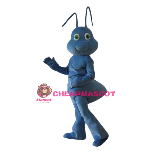 Affordable Blue Ant Mascot Costume