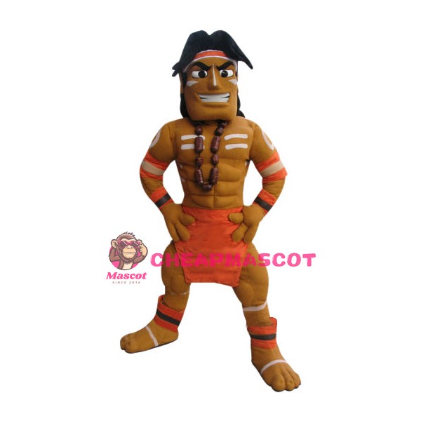 Indian Warrior Mascot Costume
