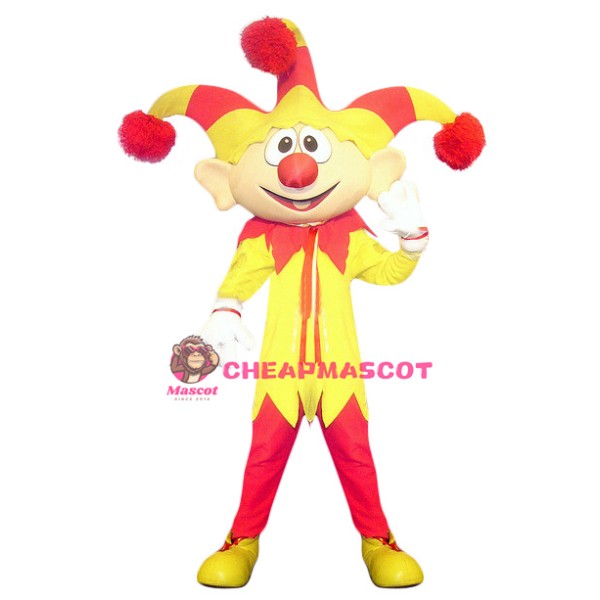 Jingle Jester Mascot Costume