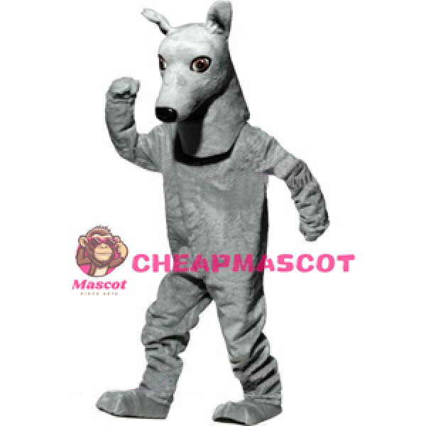 Smart Greyhound Mascot Costume
