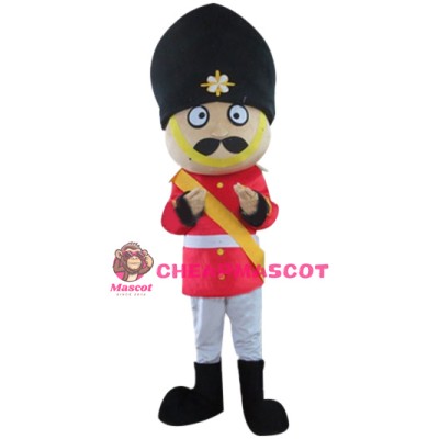 Superb Soldier Mascot Costume