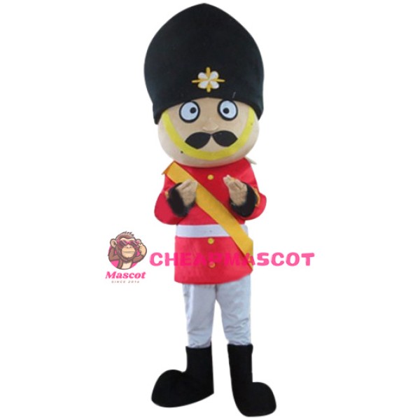 Superb Soldier Mascot Costume